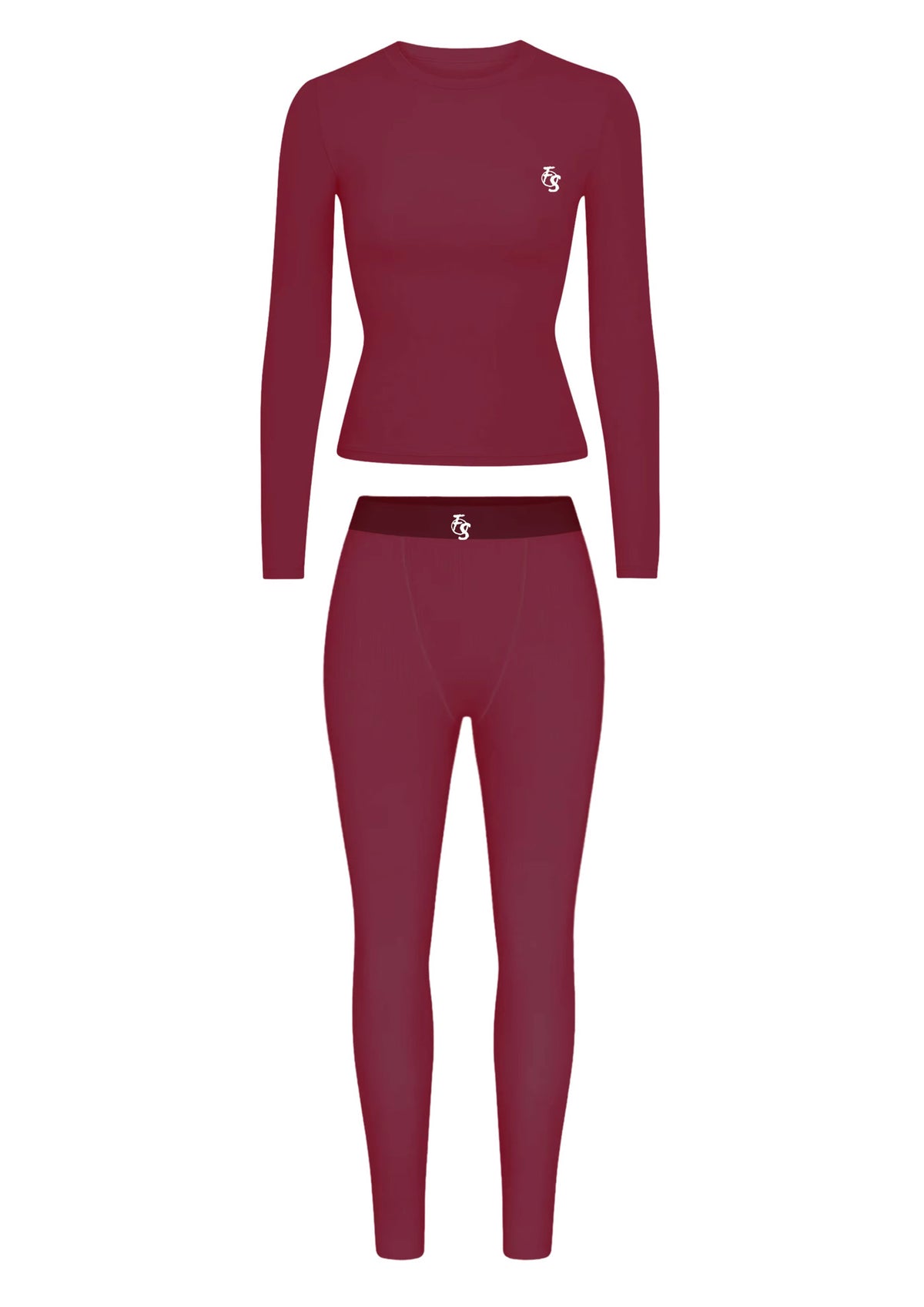 Burgundy Girl Set ￼